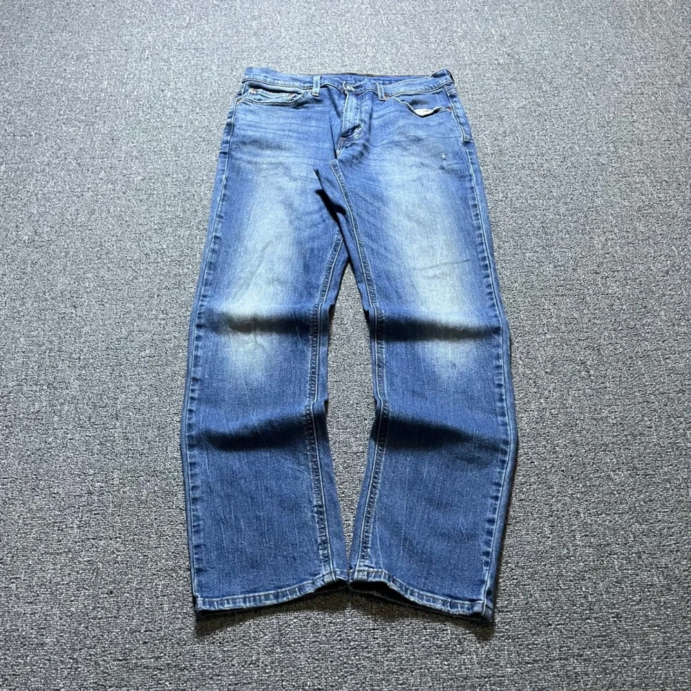 Levi's 541 Athletic Taper Jeans 32x32 Blue Medium Wash Denim Faded